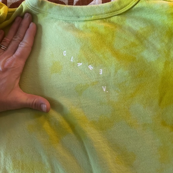Clare V ruffle tie dye sweatshirt - Picture 7 of 11